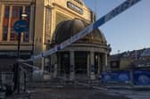 Brixton's 02 Academy was cordoned off by police