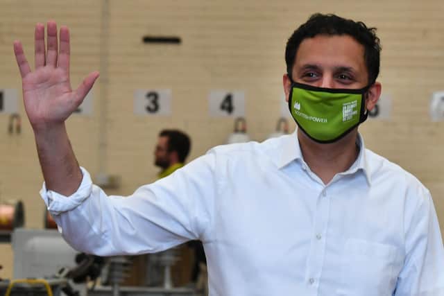 Anas Sarwar, seen visiting a Scottish Power Training Centre in Cumbernauld to meet apprentices making electric vehicles, has approval ratings markedly better than his predecessor as Scottish Labour leader, Richard Leonard (Picture: John Devlin)