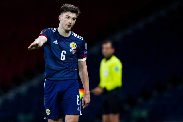 Arsenal full-back Kieran Tierney is an important member of the Scotland squad. Picture: SNS