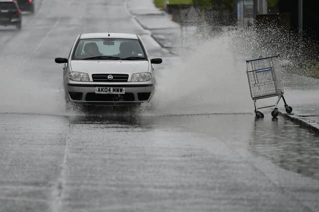 A yellow Met Office weather warning for rain is in place for most of the west of Scotland.