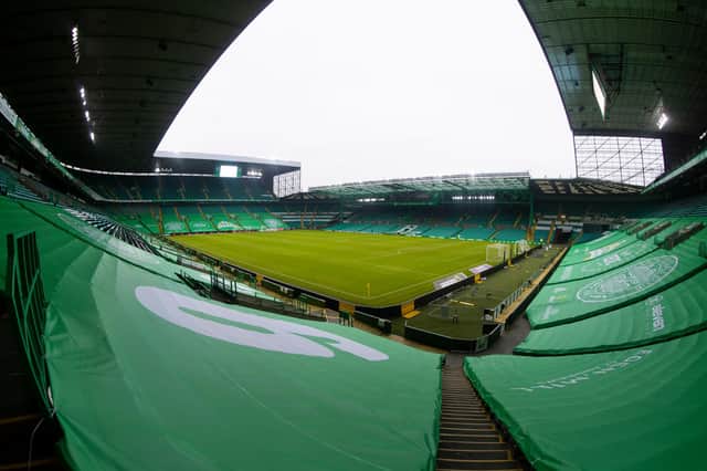 A general view ahead of a Betfred Cup match between Celtic and Ross County at Celtic Park on November 29, 2020, in Glasgow, Scotland. (Photo by Alan Harvey / SNS Group)