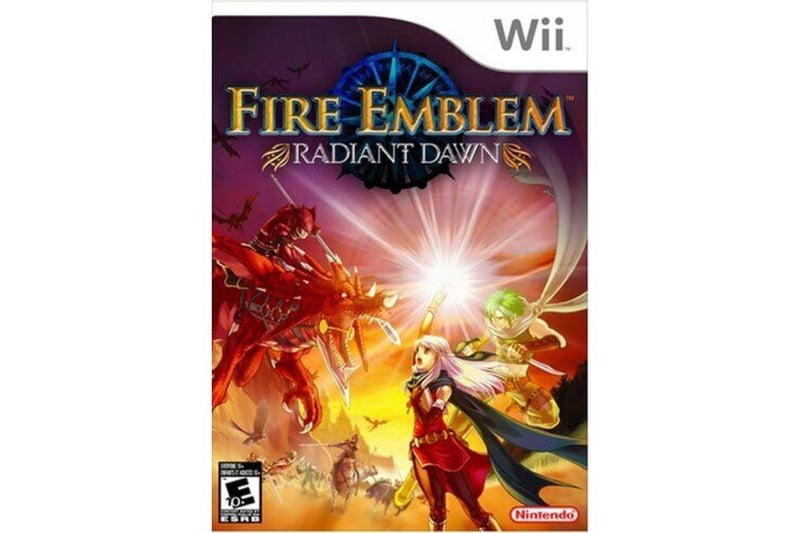 A copy of Fire Emblem - Radiant Dawn on the Nintendo Wii can be expected to reach £43 online. The tactical role-playing game was released in 2007.