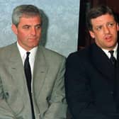 David Murray with Walter Smith at the announcement of his takeover from Graeme Souness as Rangers boss