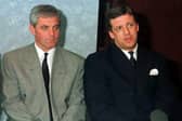 David Murray with Walter Smith at the announcement of his takeover from Graeme Souness as Rangers boss