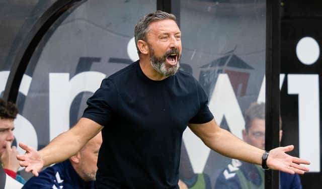 Derek McInnes demanding more from his players. It's a "huge privilege" being a footballer and "lazy days" won't be tolerated.