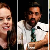 Kate Forbes, Humza Yousaf, and Ash Regan are running to be Scotland's next first minister