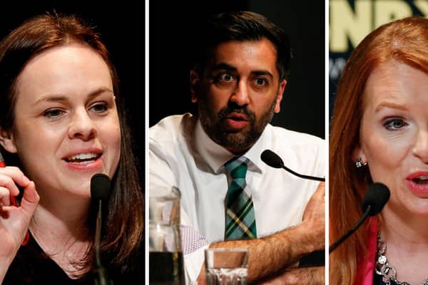 Kate Forbes, Humza Yousaf, and Ash Regan are running to be Scotland's next first minister