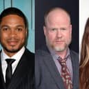 Ray Fisher (left) and Charisma Carpenter (right) have both accused Joss Whedon (centre) of being 'cruel' and inappropriate (Picture: Getty Images)