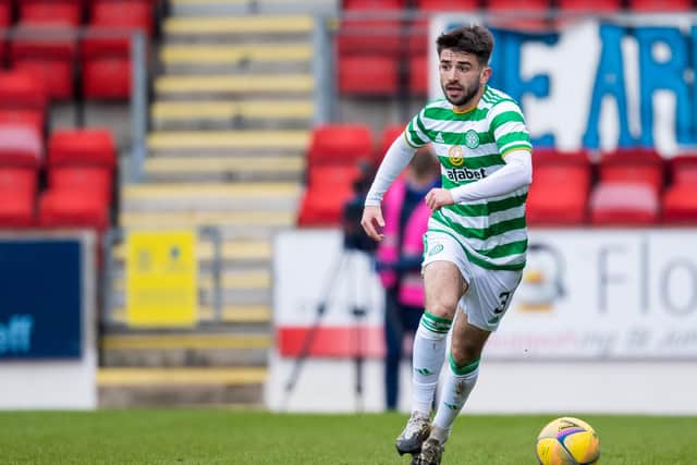 Celtic left-back Greg Taylor has been enjoying a run in the side of late.