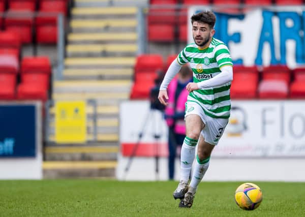 Celtic left-back Greg Taylor has been enjoying a run in the side of late.