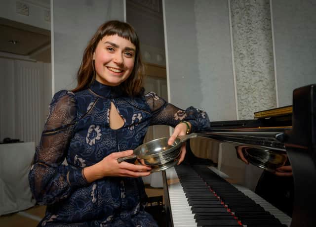 Shetland pianist Amy Laurenson has been crowned Scotland’s best young traditional musician. Picture: Alan Peebles