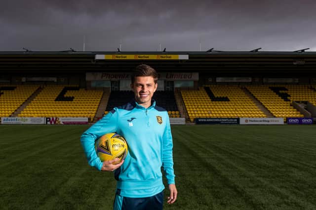 Livingston's Adam Lewis is relishing a run of games.