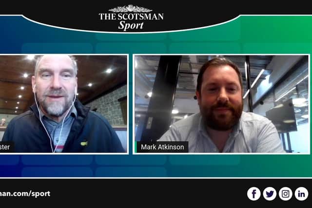 Golf correspondent Martin Dempster joined sports editor Mark Atkinson live from Augusta for The Scotsman Golf Show.