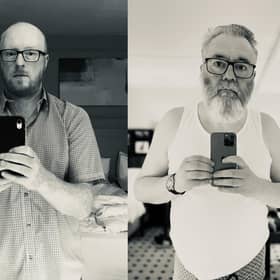 Malcolm Middleton and Aidan Moffat of Arab Strap PIC: (c) Arab Strap 2024