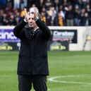 Celtic manager Brendan Rodgers at full-time after the 2-1 win over Motherwell. (Photo by Alan Harvey / SNS Group)