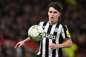 Newcastle United player Tino Livramento is eligible to play for England, Scotland or Portugal. (Photo by Stu Forster/Getty Images)