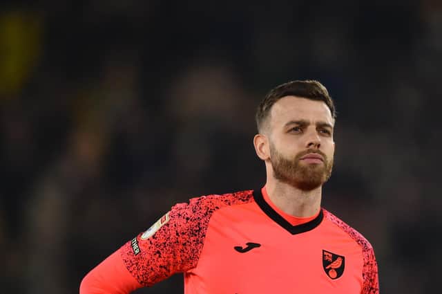 Angus Gunn of Norwich City is set to be called in the Scotland squad.