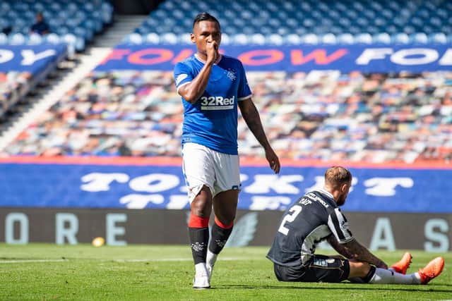 Alfredo Morelos has been linked with clubs in almost every transfer window since joining Rangers. Picture: SNS