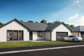 How one of the new homes at the St Combs development will look.