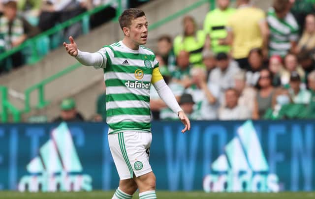 Callum McGregor current two-week spell on the sidelines is only the second of any note the Celtic captain has endured in the past four years. (Photo by Craig Williamson / SNS Group)