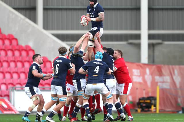 Scotland's win at Parc y Scarlets was their first in Wales for 18 years.