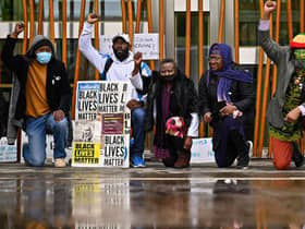 George Floyd anniversary: all the UK BLM protests and marches taking place to mark his death one year on (Photo by Jeff J Mitchell/Getty Images)