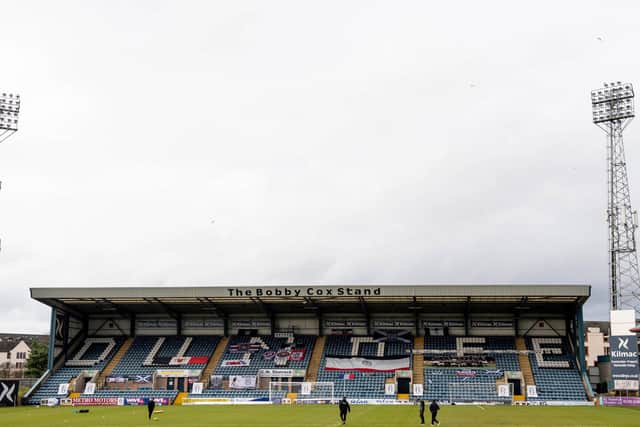 Dens Park, home of Dundee. The Championship club want to 'sell-out' the ground for this weekend's Scottish Cup tie against Bonnyrigg Athletic Rose. (Photo by Paul Devlin / SNS Group)