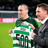 Brendan Rodgers has invited Scott Brown to spend time with him at Leicester City. Picture: SNS