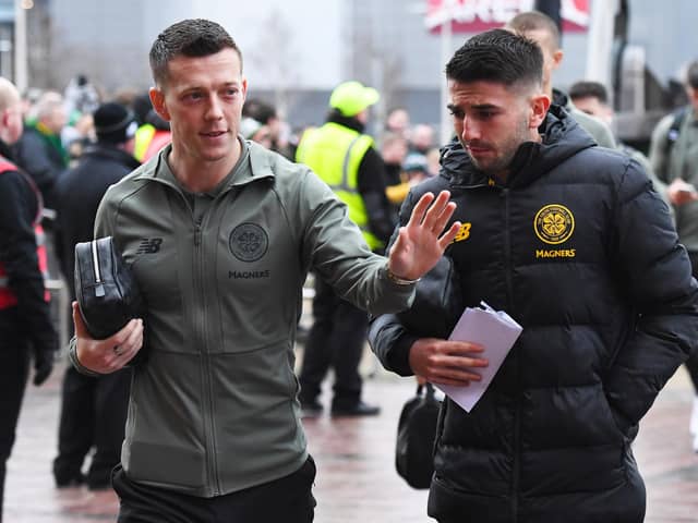 Both Callum McGregor and Greg Taylor have been ruled out of Thursday's clash for Celtic. Picture: SNS
