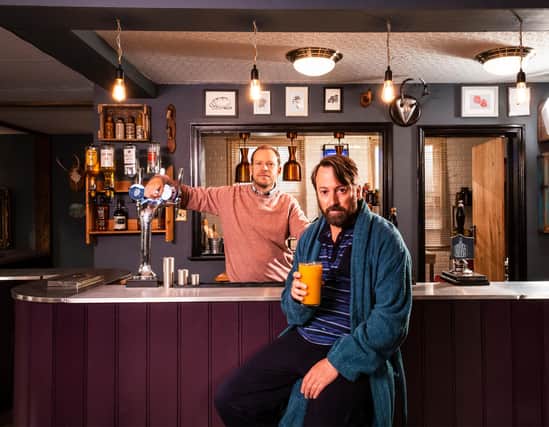 David Mitchell and Robert Webb are Back in the old routine in their C4 comedy
