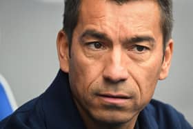 The final line-up decisions for Giovanni van Bronckhorst have to be made ahead of the SPFL kick-off on Saturday lunchtime. (Photo by ANDY BUCHANAN/AFP via Getty Images)