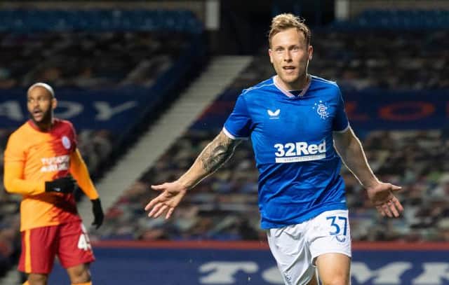 Scott Arfield has been in impressive form for Rangers since reclaiming a place in the starting line-up. (Photo by Alan Harvey / SNS Group)