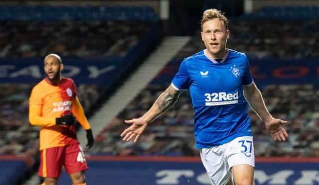 Scott Arfield has been in impressive form for Rangers since reclaiming a place in the starting line-up. (Photo by Alan Harvey / SNS Group)