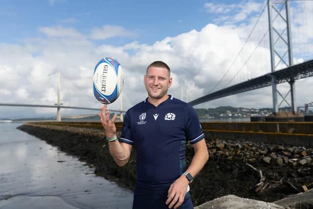 Finn Russell has been picked as part of a strong Scotland side to play Georgia in their final World Cup warm-up match. (Photo by Craig Williamson / SNS Group)