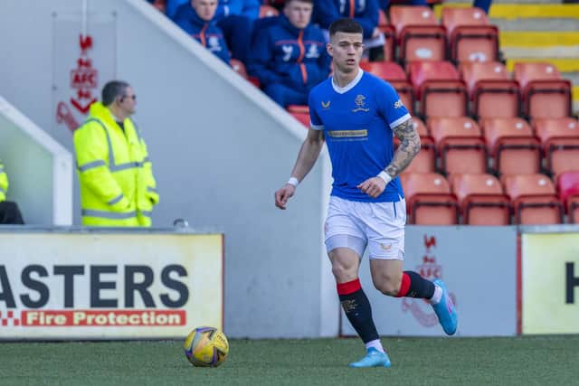 Mateusz Zukowski has left Rangers for Lech Poznan. (Photo by Craig Brown / SNS Group)