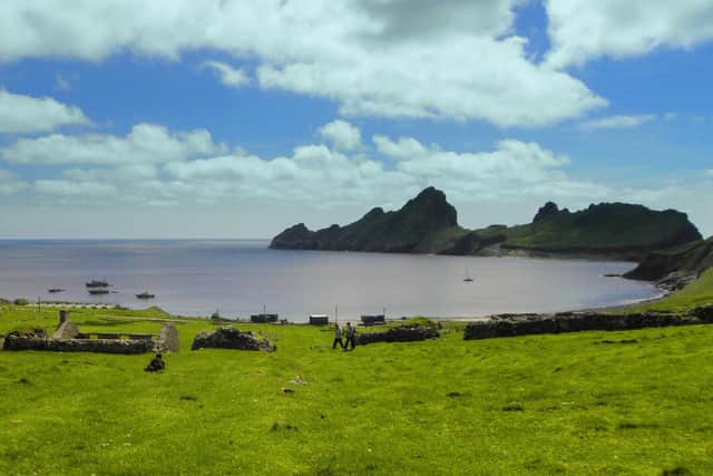 Village Bay on Hirta, the main island of the archipelago on St Kilda. An increase of visitors to the 'bucket list' destination could pose a risk to the fragile island in the future. PIC: Rhonda Surman/CC.