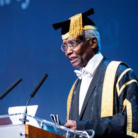 New Chancellor of Heriot-Watt University Chancellor Sir Geoff Palmer