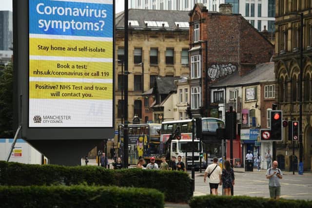 Coronavirus symptoms have largely proven to be the same with the original and UK variant (Picture OLI SCARFF/Getty Images)