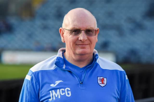John McGlynn is set to leave Raith Rovers to become the new Falkirk manager. (Photo by Mark Scates / SNS Group)