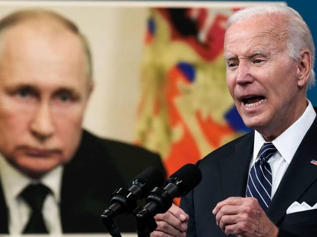 Vladimir Putin has said he prefers Joe Biden over Donald Trump.