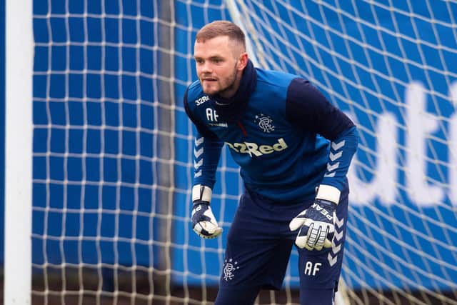 Rangers third-string goalkeeper Andy Firth has signed a new contract. Picture: SNS