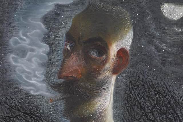 A John Byrne self-portrait painted in 2003.