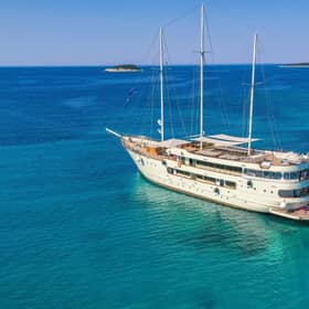 A Sail Croatia ship. Pic: Sail Croatia/PA.