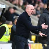 Livingston manager David Martindale on the touchline during the 3-0 defeat to Celtic. (Photo by Craig Foy / SNS Group)