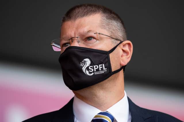 SPFL chief executive Neil Doncaster.
