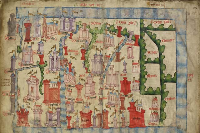 The Hardyng Map of Scotland