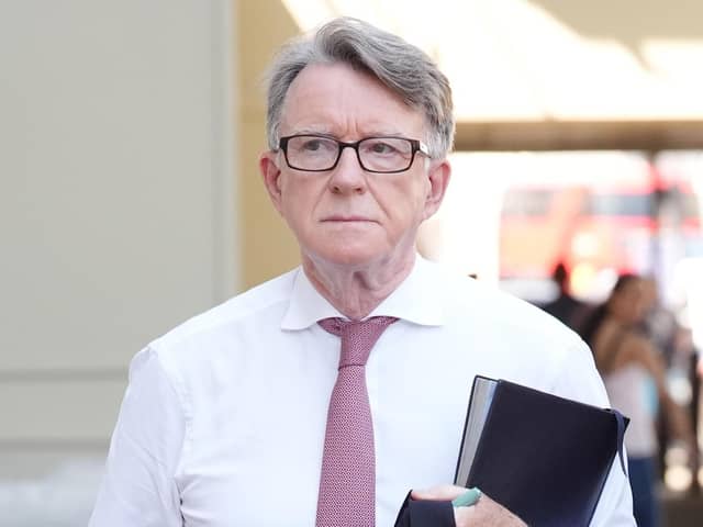 Lord Peter Mandelson