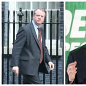 Alistair Jack and Ross Greer are in the midst of a fierce row.
