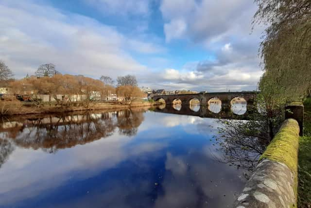 The River Nith in Dumfries. Picture: Lynne Bell