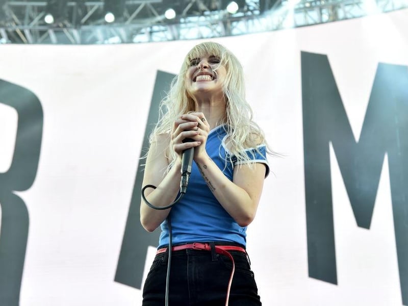 Fan favourite Caught In The Middle from the album After Laughter was given an airing much to the crowd's delight in the middle of the set.